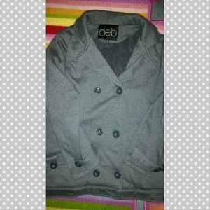 Grey military coat