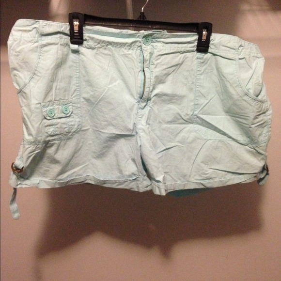 #21. Avenue pale blue shorts.