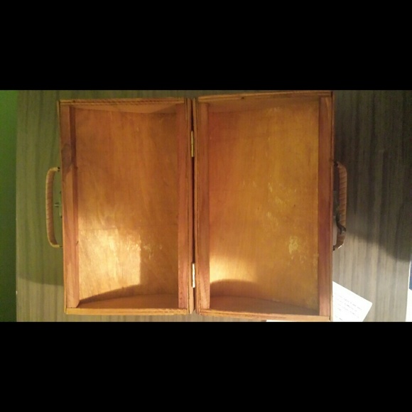 Vintage Wooden Purse - Picture 3 of 3