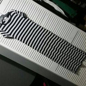 Michael Kors Black and white Maxi dress size XS