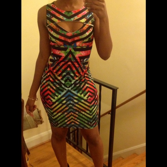 Nwts Floral printed dress