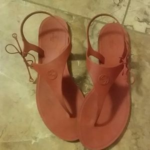 Red gucci  sandals