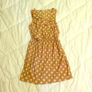 Tan Gianni Bini dress