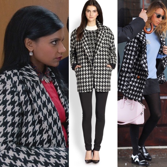 Hp Theory Houndstooth Coat 