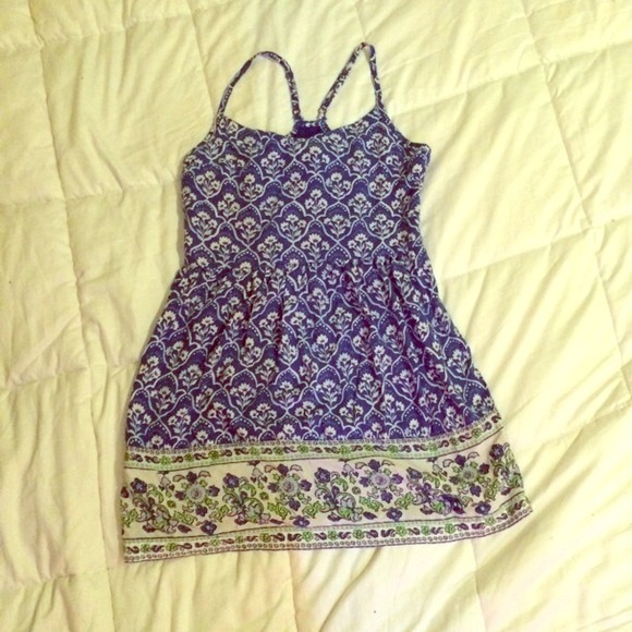Blue sundress