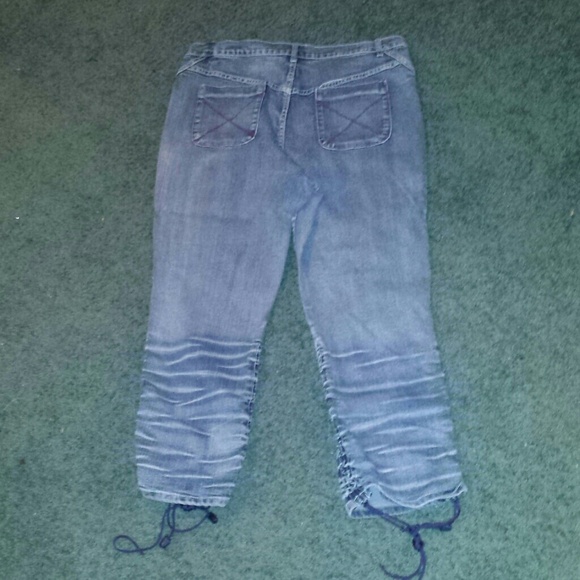 Blue Jeans w/Drawstring - Picture 2 of 3