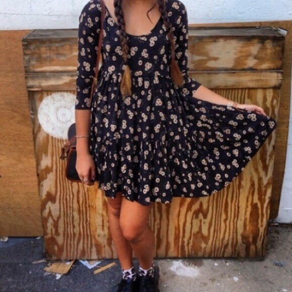 Brandy melville sunflower dress