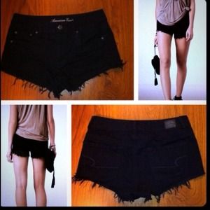 American Eagle high waisted cut offs