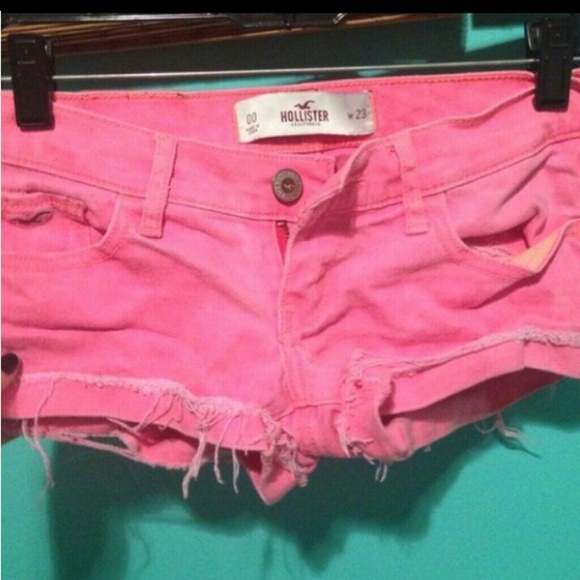 Pink shorts