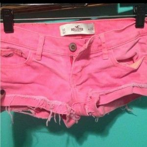 Pink shorts