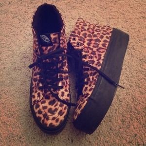 vans double platform