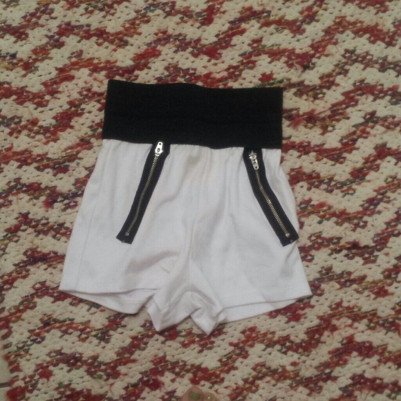 High waisted shorts