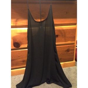 Brandy Melville J galt USA black sheer dress