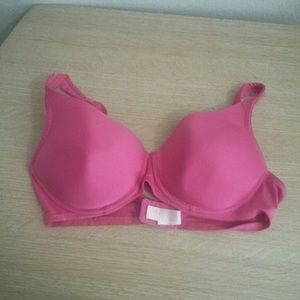 Pink bra