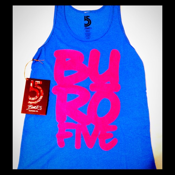 Buro 5 Clothing Co. Tops - Neon Tank by Buro 5 Clothing Co