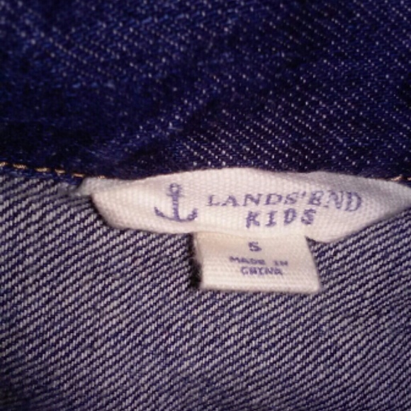 Kids LANDS'END Jean Jacket - Picture 3 of 4