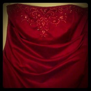 Elegant beautiful long gown