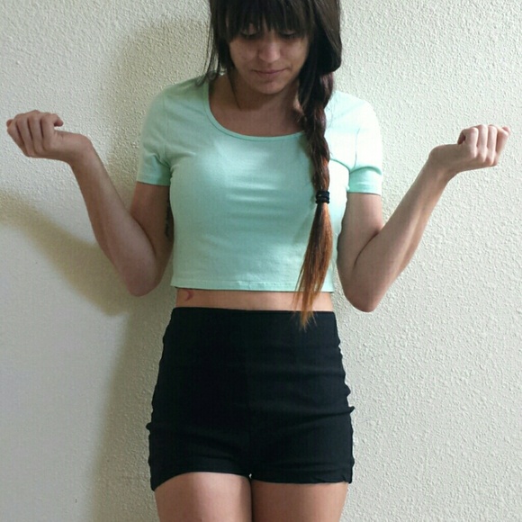Mint Express Crop Top