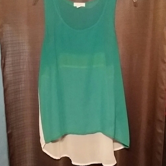 Short / long sleeveless top