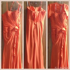 Orange Formal Dress