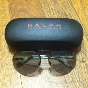 Ralph Lauren Black/Tortoise Shell Aviators