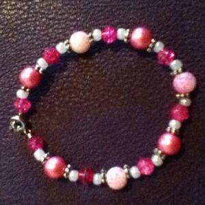 Pink bracelet