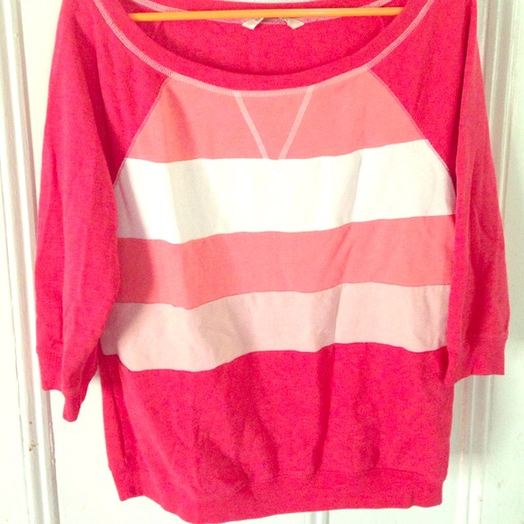 Bundle:Marilyn tee, striped sweatshirt,silver tank