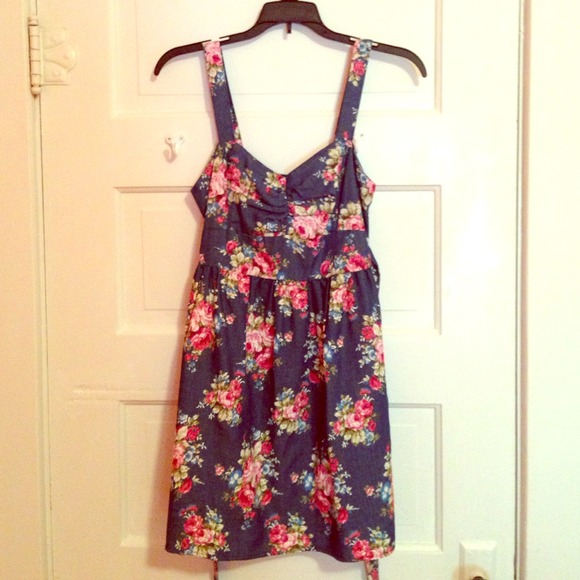 Blue Flowery Sundress 🌸🍃