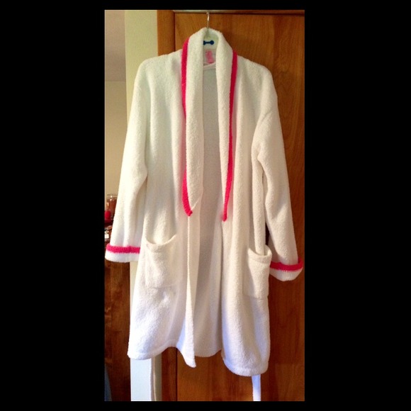 White & Pink Robe
