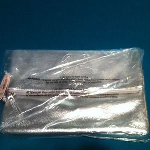 Angel silver handbag