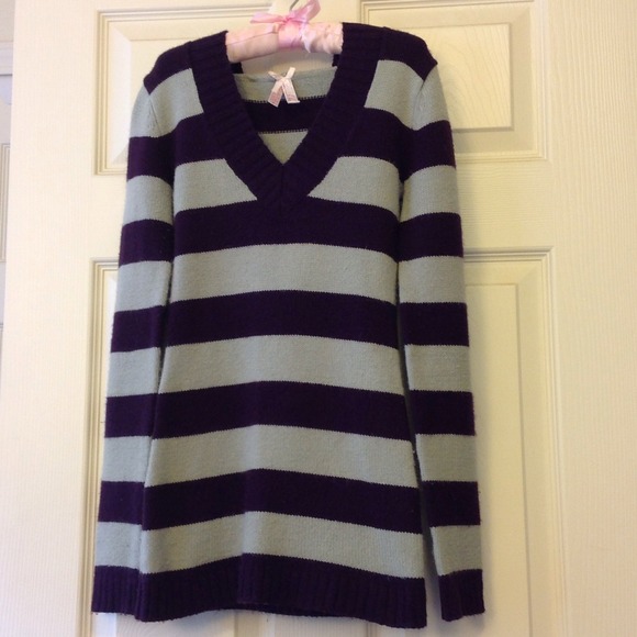 Purple & Grey Sweater