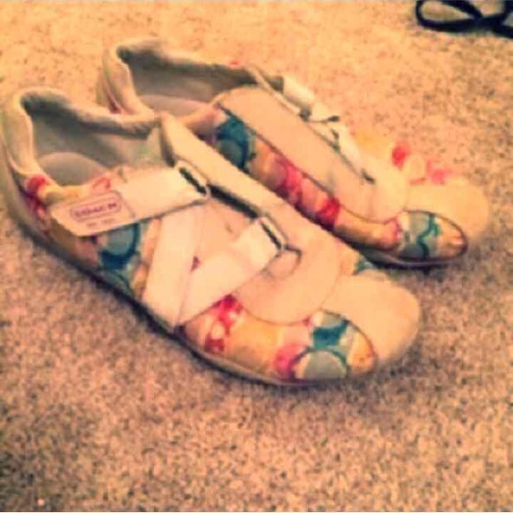 Rainbow coach shoes