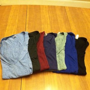 Bundle black and blue summer shirt in XS