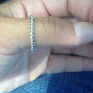 Tiffany & Co. Twist stackable ring