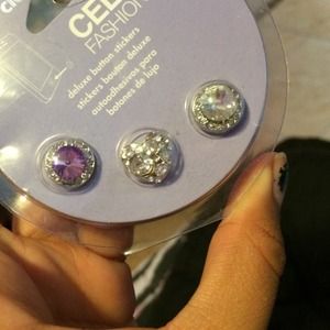 Deluxe Claire's home button stickers