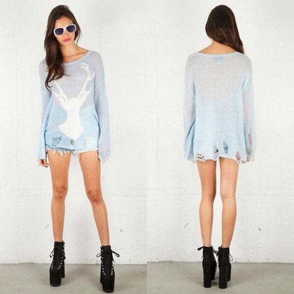 Wildfox Sweaters - Wildfox Antler Sweater