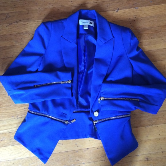 *REDUCED* Forever21 Cobalt Blue Blazer