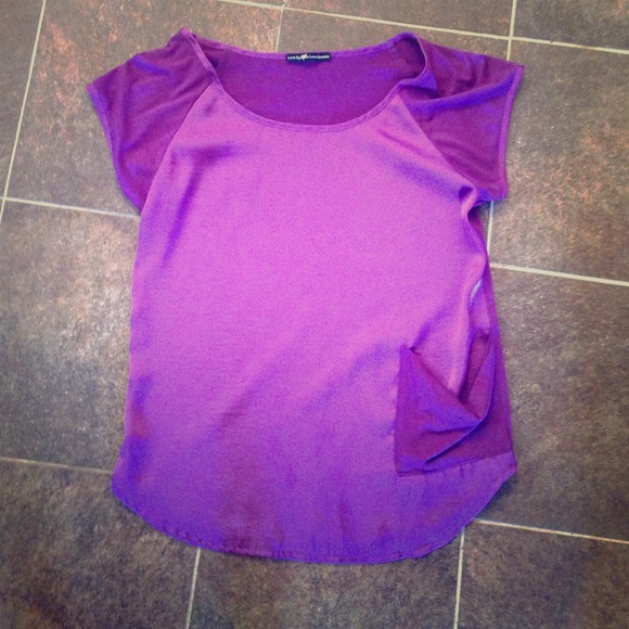 Vibrant Purple Top