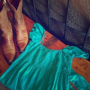 Rock 47 Teal Dress