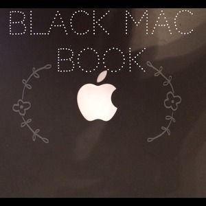 Black 2008 Model MacBook