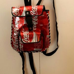 Adorable Coca Cola Cans Mini Backpack