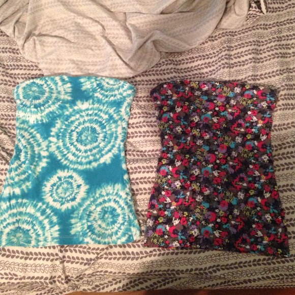 2 lilu tube tops
