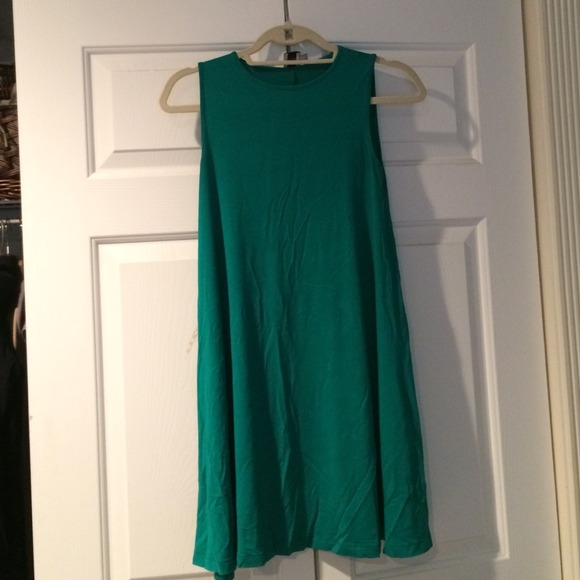 Asos Green Shift Dress