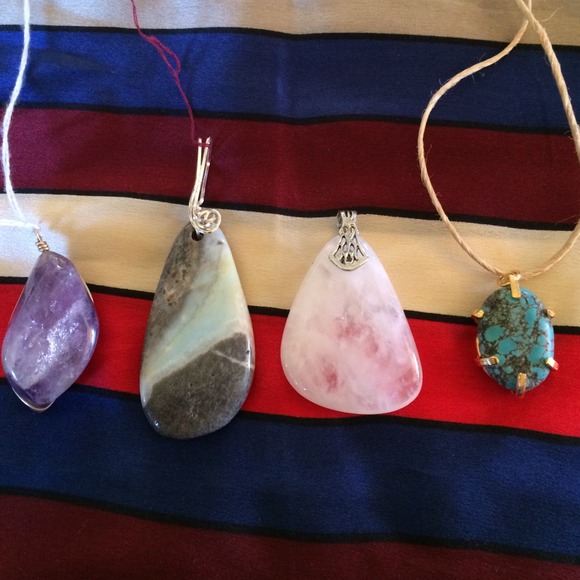 Gemstone pendants