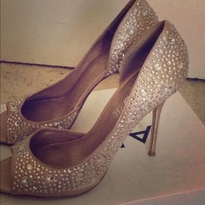 Crystal heels