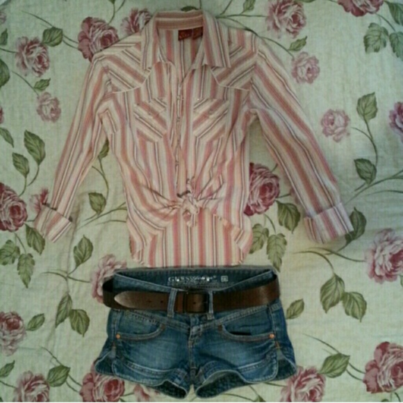 Plaid Western Style Shirt