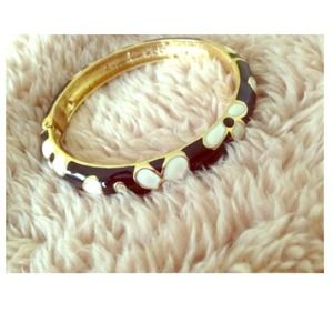 Betsey Johnson flower bangle