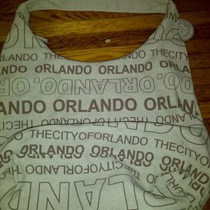Robin Ruth Orlando Florida Canvas Hobo Tote Bag