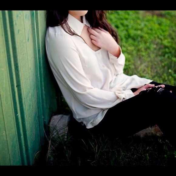 Button-down Blouse