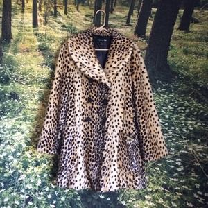 Forever 21 Faux Fur Coat